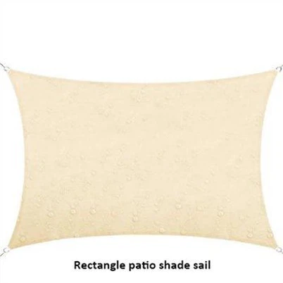 Rechteckiges Terrassen-Sonnensegel