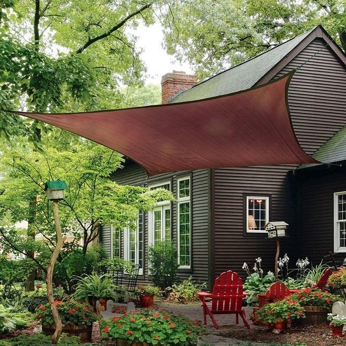 Rectangle Sail For Patio Garden