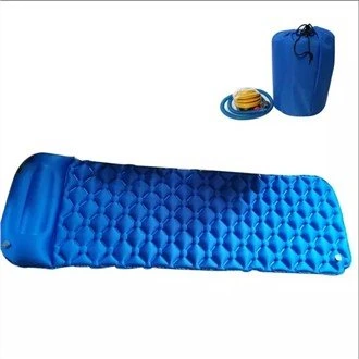 ZNZ Custom Ultralight TPU Aufblasbare Luftmatratze Isomatte Outdoor Isomatte mit Kissen befestigt