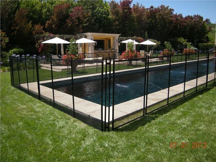 swimming pool gate self latch-4