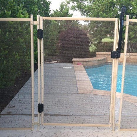 temporary pool fence gate 4