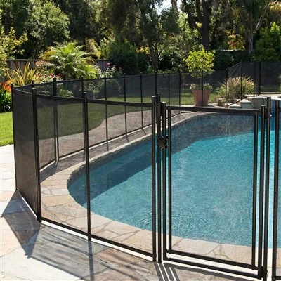 Abnehmbarer Mesh-Schwimmbadzaun